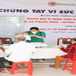 Vedan Vietnam cooperates with Shing Mark Hospital to provide free medical examination and medicine to more than 200 people in Dong Nai province